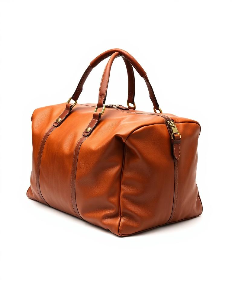 Leather Weekender Bag