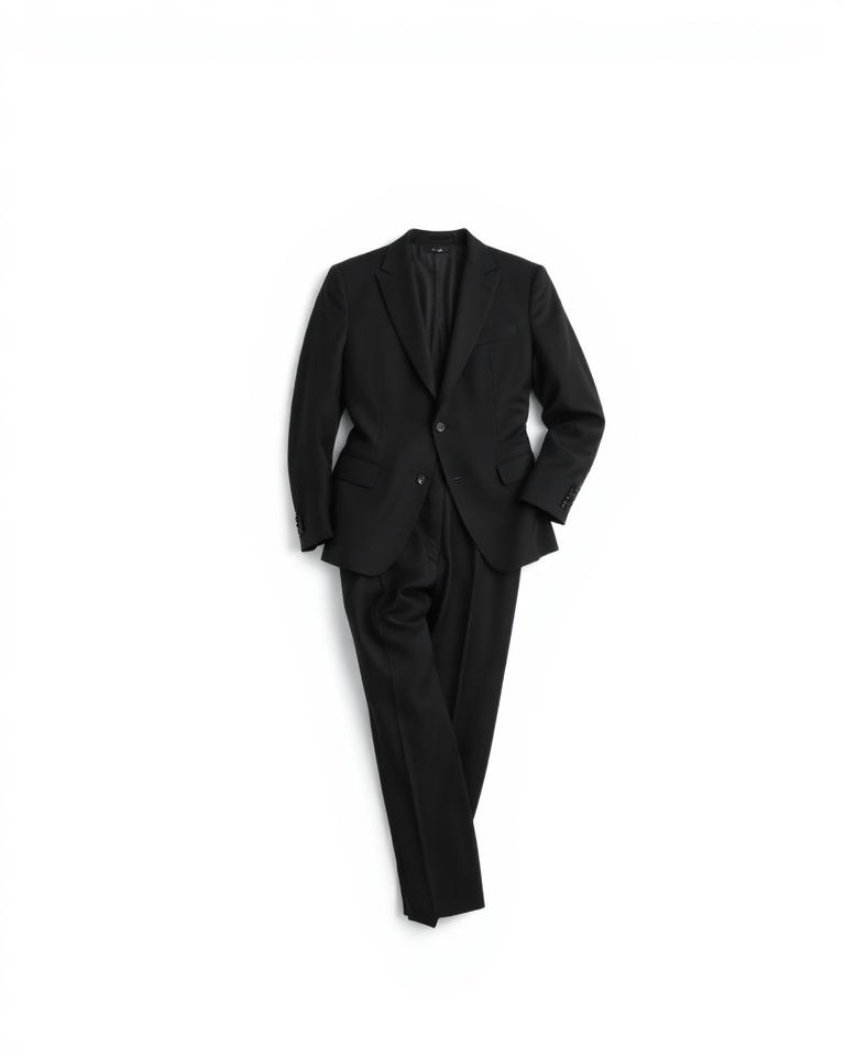 Tailored Wool Suit (2-Piece)
